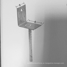 Pilha de parafuso de aterramento galvanizado a quente de fábrica na China / âncora de poste para cerca